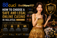 How to Choose a Safe and Legal Online Cas - 88CUCI Malaysia