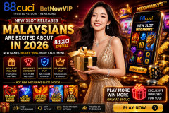 New Slot Releases Malaysians Are Excited  - 88CUCI Malaysia